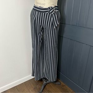 H&M Blue Striped Pants